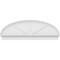 Ekena Millwork Elliptical 3 Spoke Architectural Grade PVC Combination Pediment, 66"W x 23-3/8"H x 2-3/4"P PEDPC066X235ELL03 - alternate 2